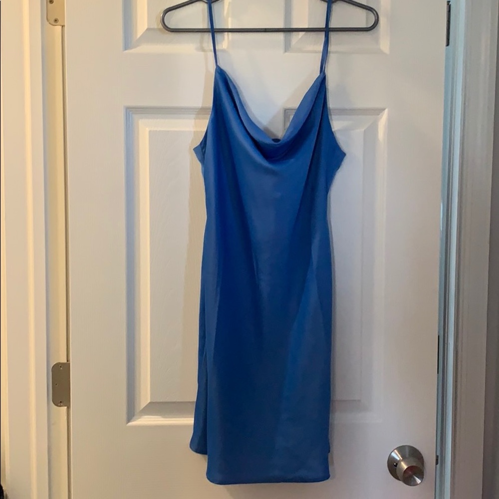 Urban Outfitters Cow Neck slip dress
